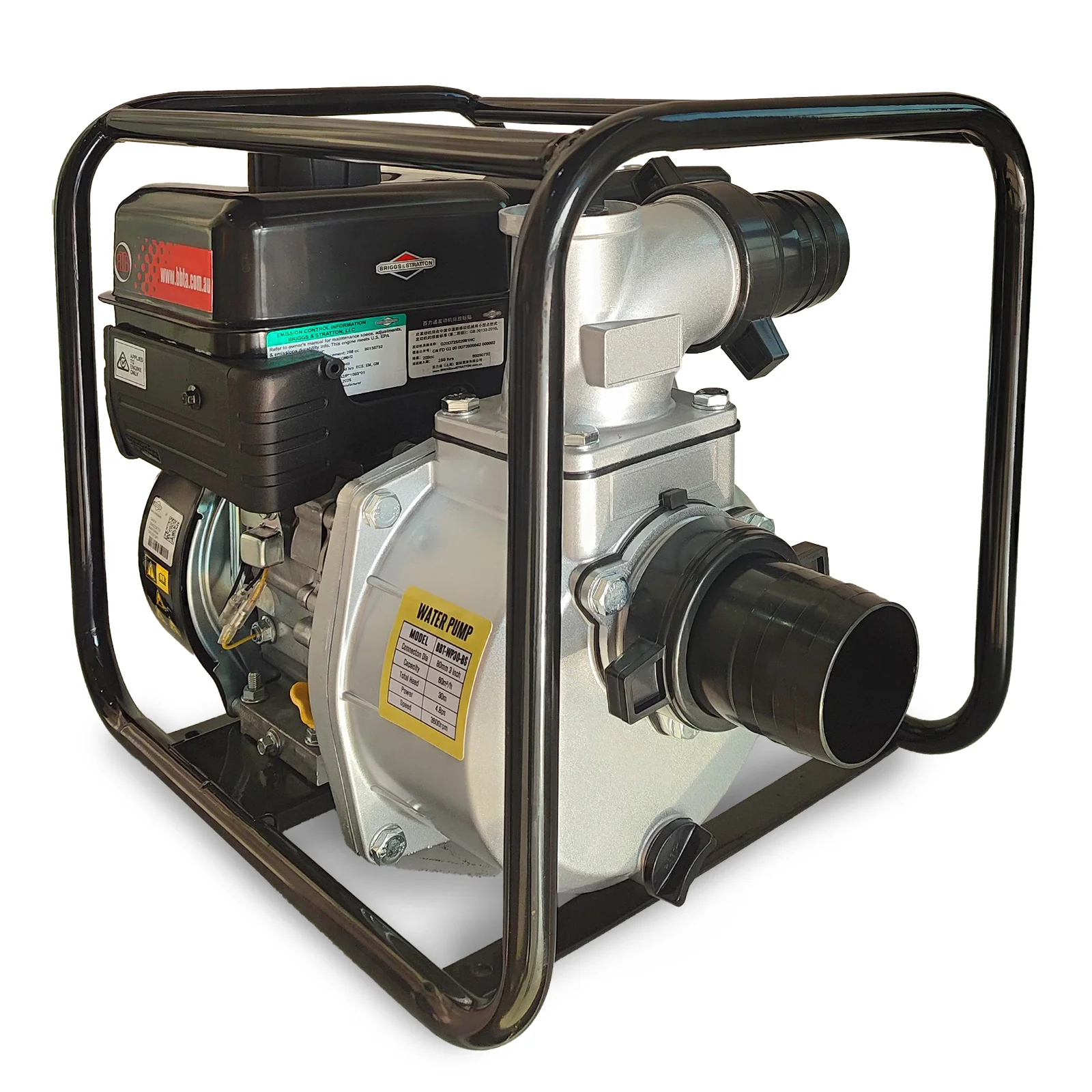 BBT 3" Petrol Trash Sludge & Sewage Pump - Briggs & Stratton XR950 - Image 7
