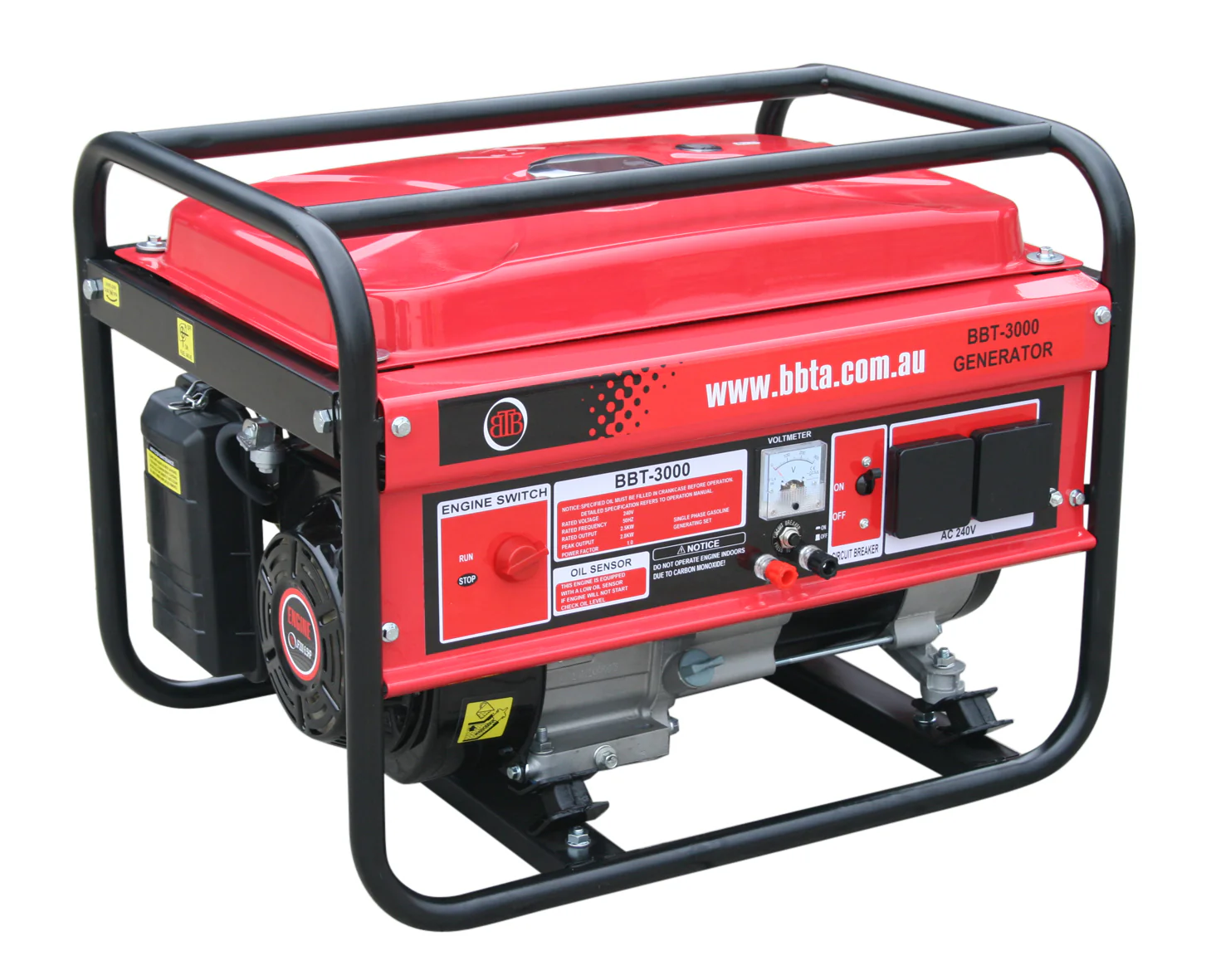 BBT 3000i Petrol Generator Fuel Tank - Image 2