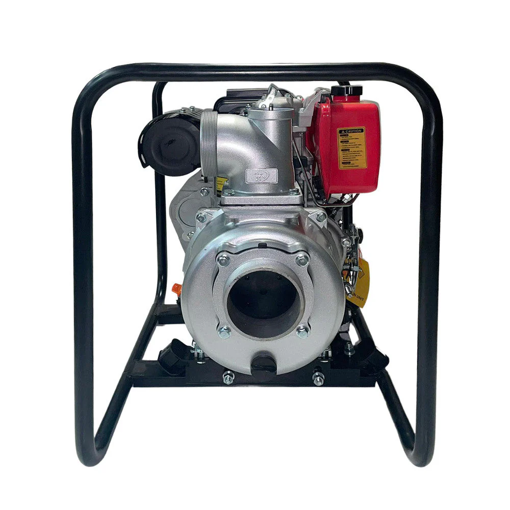 BBT 4" Diesel High Flow Transfer Water Pump - 10hp Pullstart - Image 2