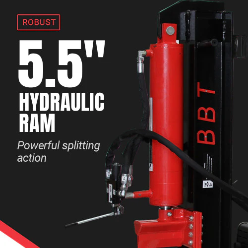 BBT 40/65 Ton Hydraulic Wood Log Splitter - 9HP Petrol - 2-Year Warranty - Image 13