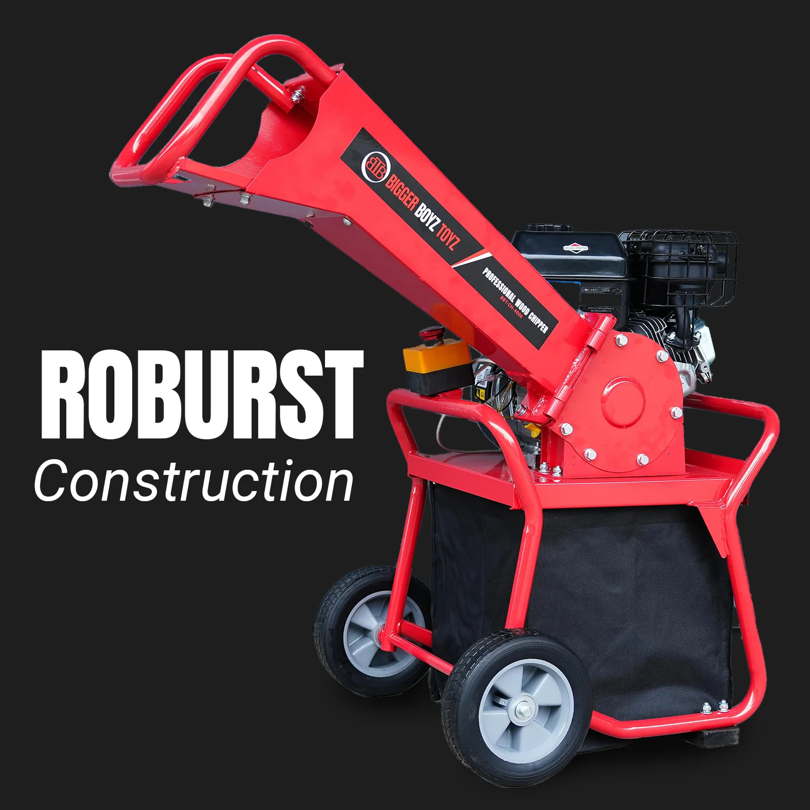 BBT XR950 Briggs & Stratton Garden Wood Chipper Shredder - 6.5hp Petrol - 2-Year Warranty - Image 20