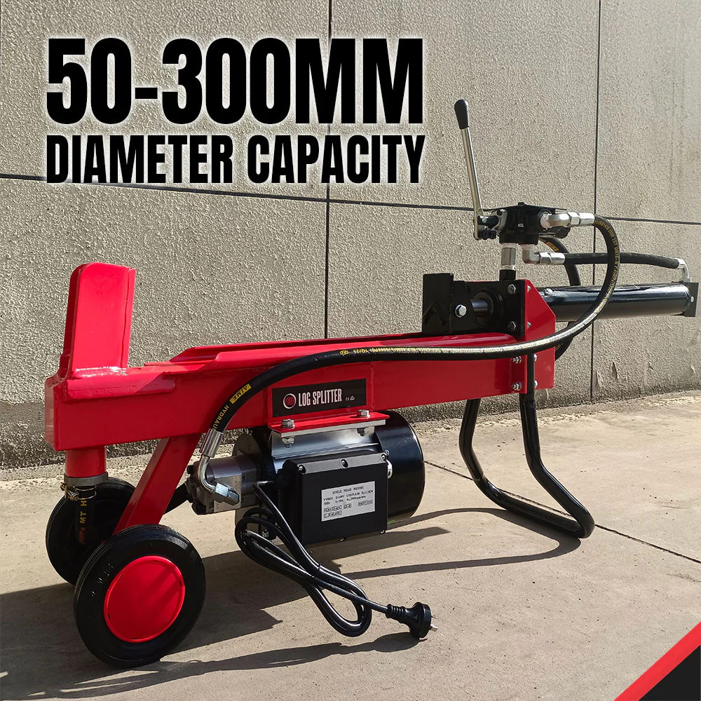 BBT 7/10T Electric Hydraulic Wood Log Splitter - Smart-Return Control Valve - Image 3