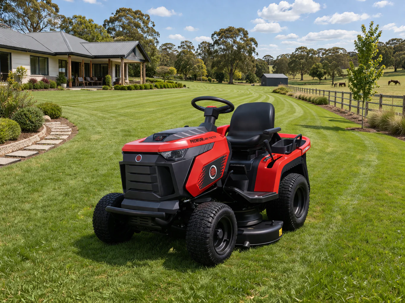 BBT EasyRider 42" Max Ride-On Lawn Mower - 2-Year Warranty - Image 2