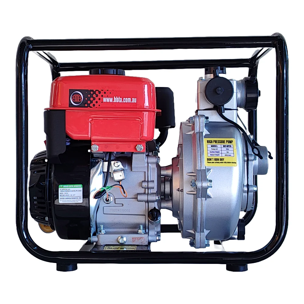 BBT 1.5" Petrol High Pressure Twin Impeller Fire Water Pump  4-Stroke - Image 11
