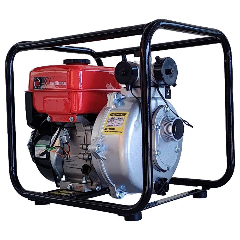 BBT 1.5" Petrol High Pressure Twin Impeller Fire Water Pump  4-Stroke - Image 8