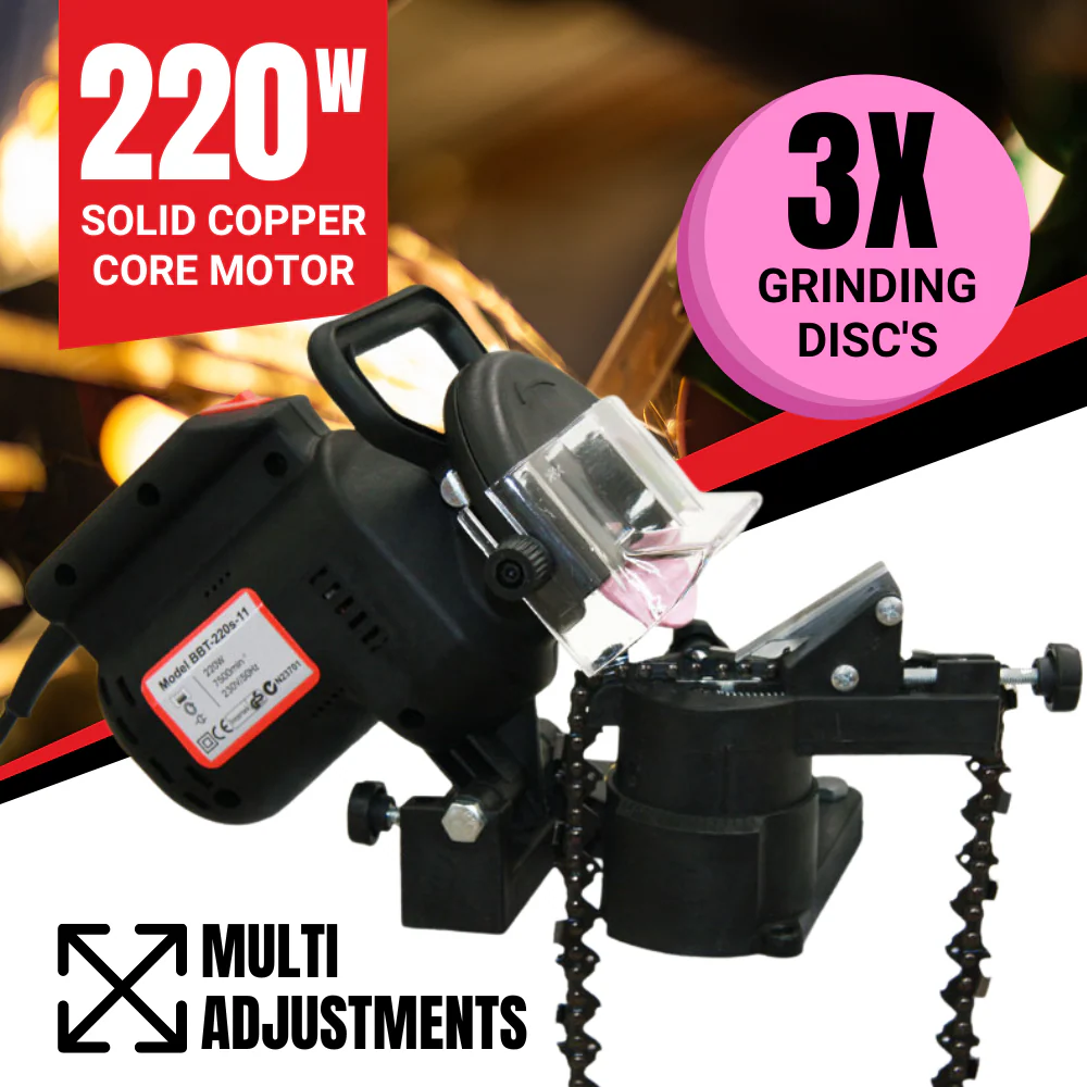 BBT Pro-Series Chainsaw Chain Sharpener - Image 2