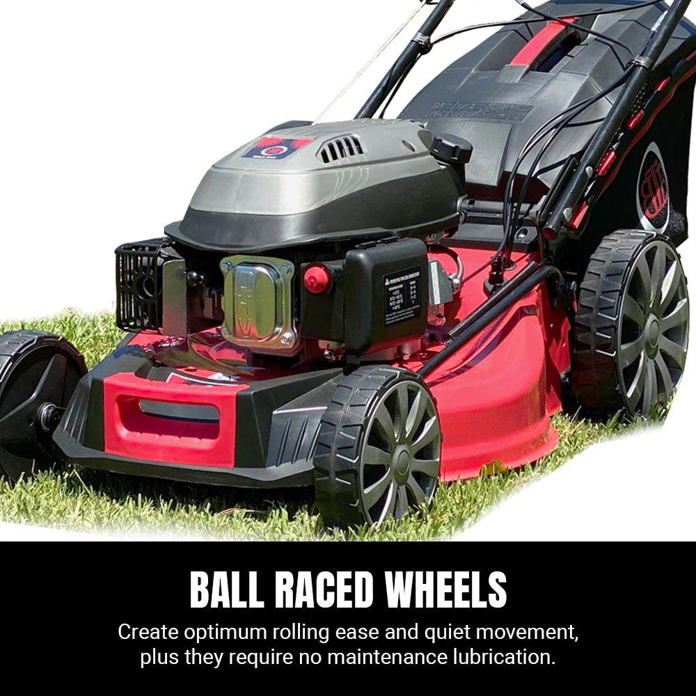 BBT 21" Self Propelled 4 Speed 196cc Petrol Lawn Mower - Image 7