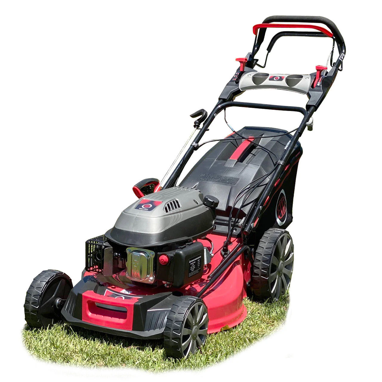 BBT 21" Self Propelled 4 Speed 196cc Petrol Electric Start Lawn Mower - Image 8