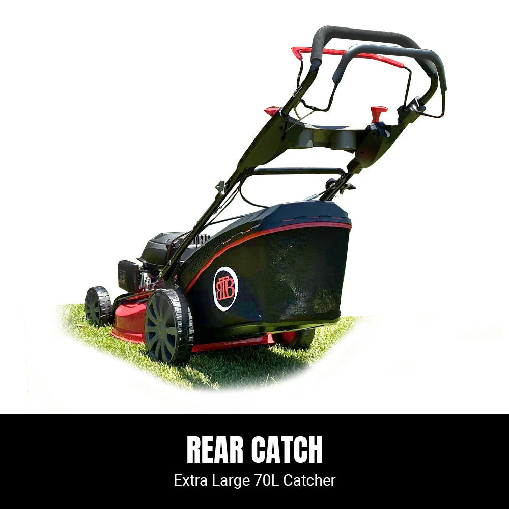 BBT 21" Self Propelled 4 Speed 196cc Petrol Electric Start Lawn Mower - Image 9
