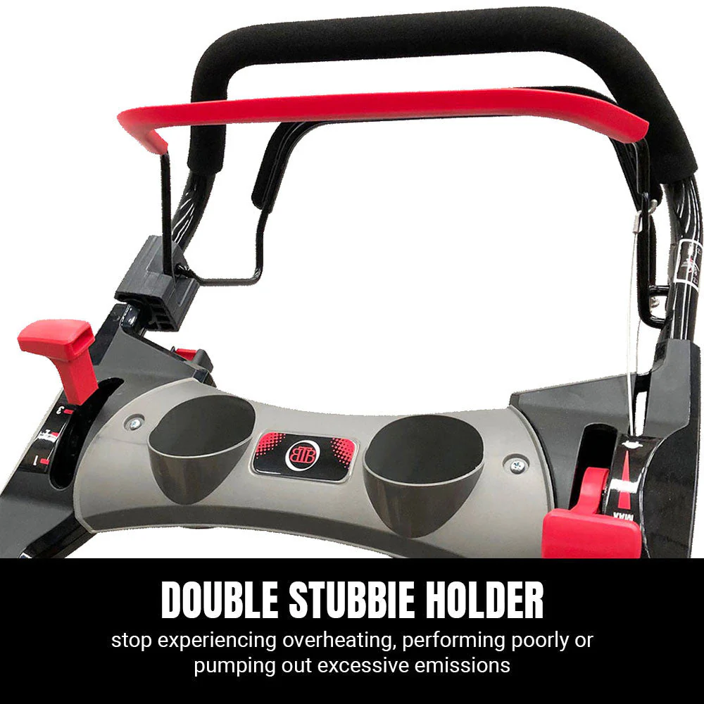 BBT 21" Self-Propelled 4-Speed Briggs & Stratton Electric Start Lawn Mower - Image 10