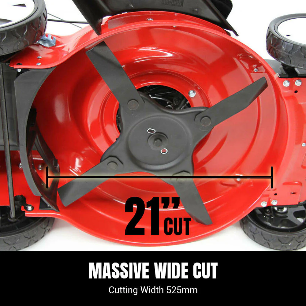 BBT 21" Self-Propelled 4-Speed Briggs & Stratton Electric Start Lawn Mower - Image 13