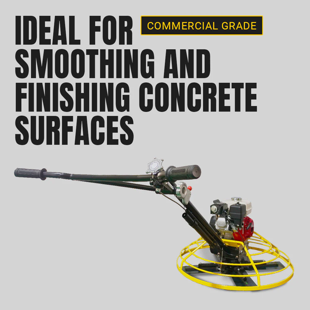 BBT Commercial Walk-Behind Power Trowel 36"  - Genuine Honda GX160 - PT36 - Image 3