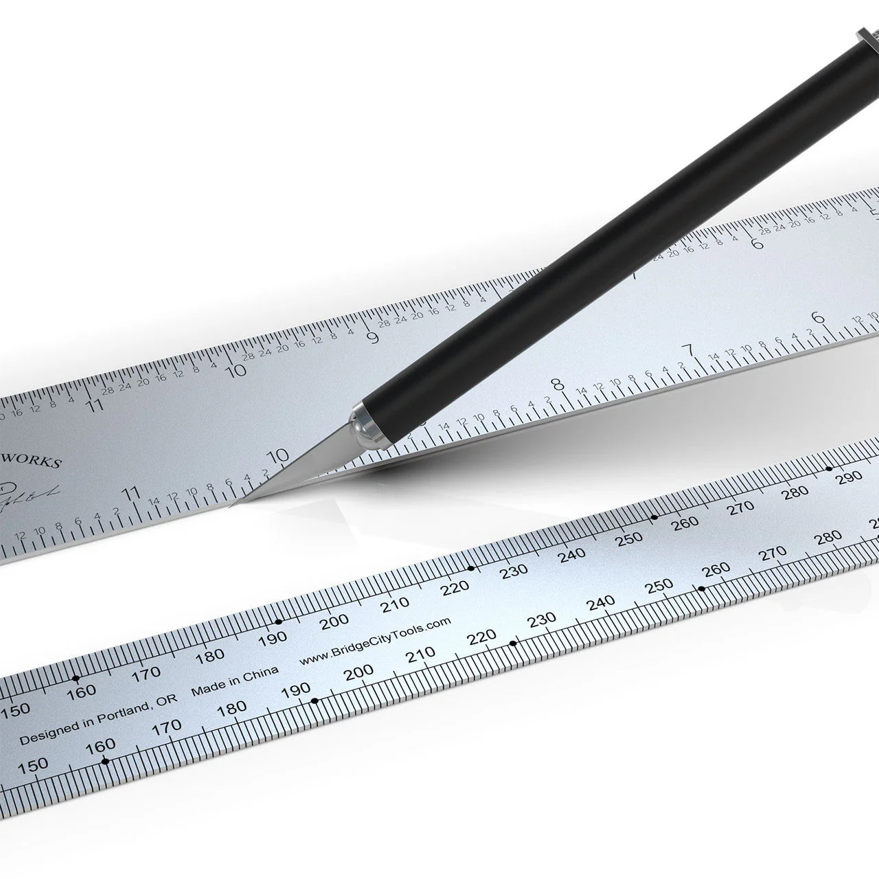 Bridge City Tools 600mm (24" ) Woodwork Bench Rule - Image 3