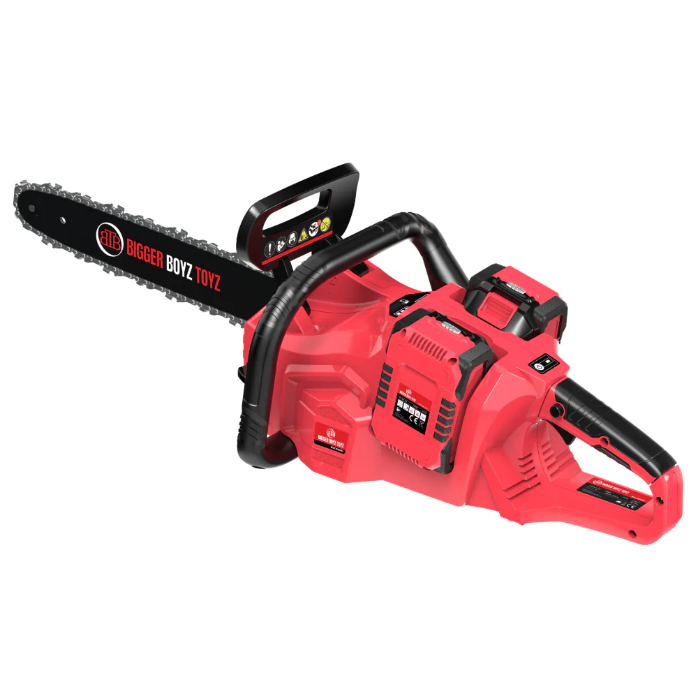 BBT 40V Cordless 14" Chainsaw - Brushless & Dual 4.0Ah Lithium-ion Makita Compatible - Image 2