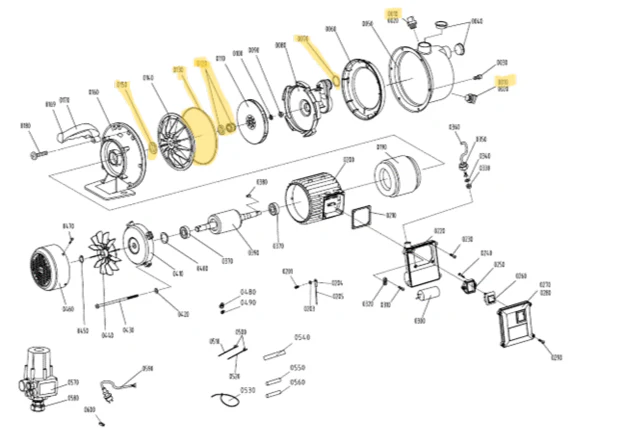 Wet End Seal Kit - Paichi 4500i - Image 2